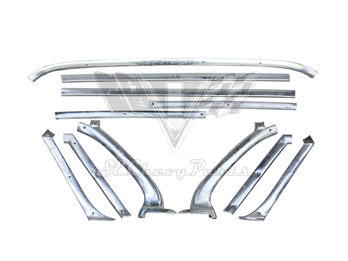 1961-1962 Chevy Impala 4-Door Hardtop Headliner Interior Molding