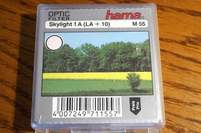 Neuwertig: hama Skylight 1 A (LA + 10)  für 55 mm Filtergewinde, vergütet