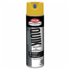 Krylon Industrial Quik-Mark Sb Inverted Marking Paint Apwa Safety Yellow -...