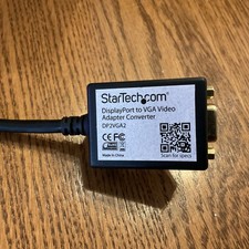 StarTech.com Adapter Displayport to VGA Video Converter DP2VGA2