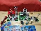LEGOs: Metro PD Station 6598; Flame Fighters 6571; Hook & Ladder 6340 (3 sets)