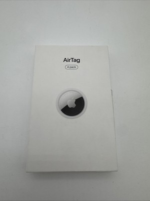 Apple AirTag 4 Pack MX542AM/A Open Box Pristine 1st Generation for