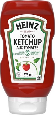 Heinz Tomato Ketchup 375ml - FREE SHIPPING