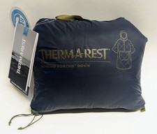 ThermaRest Honcho Poncho Down - Outerspace Blue