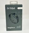 Fitbit Inspire 3 Fitness Tracker Heart Rate Midnight Zen Black Smart