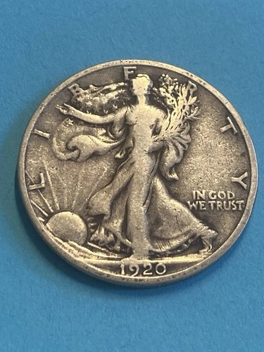 Photo of a 1920-S Walking Liberty Half Dollar from an eBay listing that sold on Jul 22, 2026