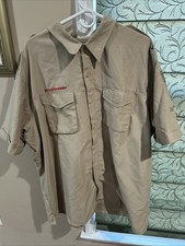 Vented Microfiber Poly Boy Scout UNIFORM SHIRT Mens 2XL New Style C51
