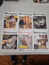 6 Vintage Issues Of WoodWorkers Journal . One 1991 Issue And 5 1992.