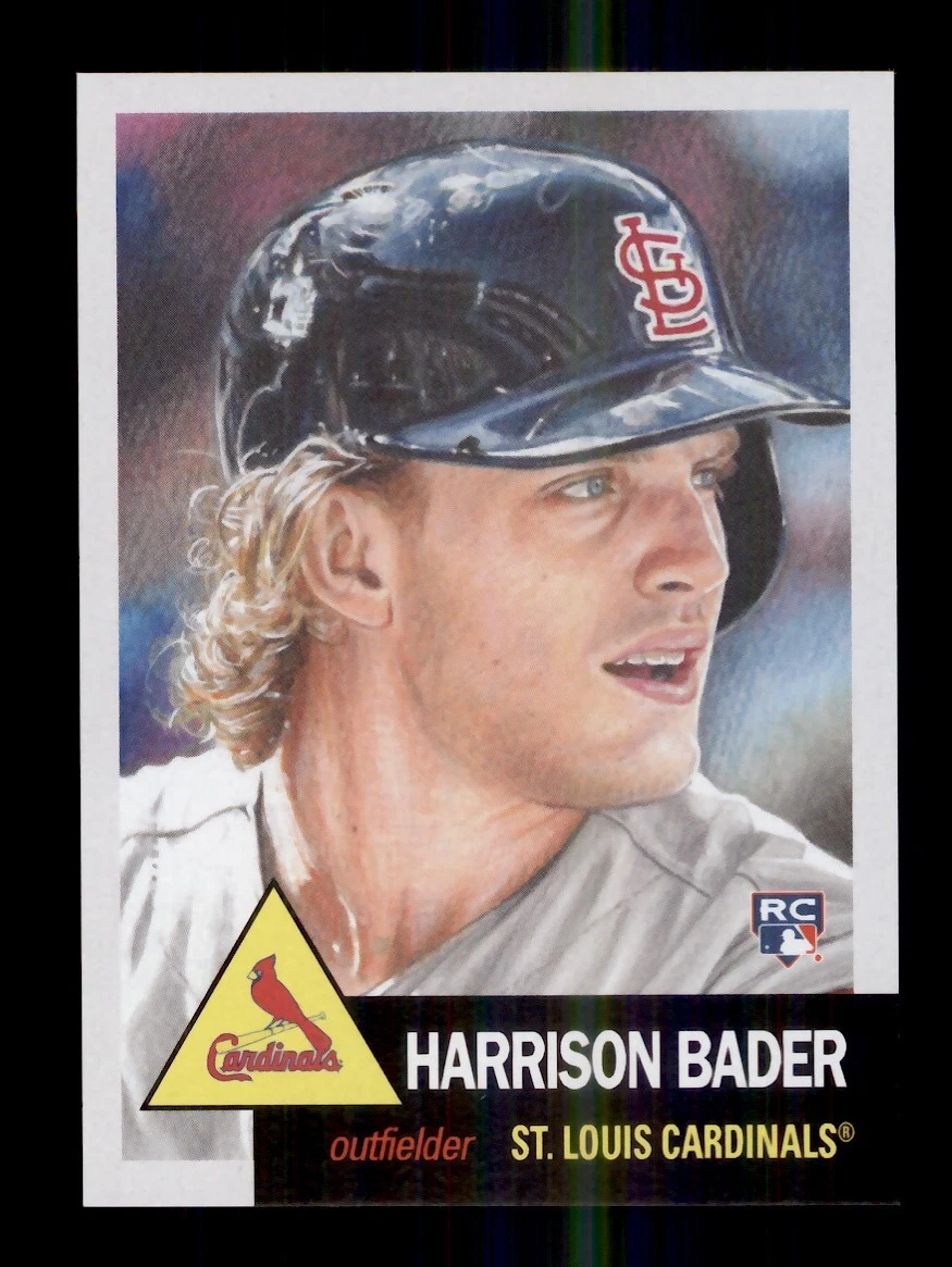 2018 TOPPS LIVING SET #120 HARRISON BADER ROOKIE RC ST LOUIS CARDINALS