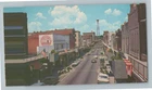 Greetings Morristown Tennessee Main Street Coke Coca-Cola  Vintage Postcard K5