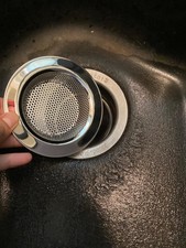 2PCS Kitchen Sink Drain Strainer 4.5in Top 3in Basket Stainless Steel Filter New
