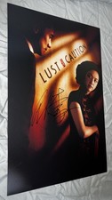 Ang Lee Signed 12x18 Photo Lust, Caution Director