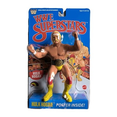 WWE Mattel LJN Wave-1  Superstars Hulk Hogan Inklusive Poster  Auspacker!! Neu