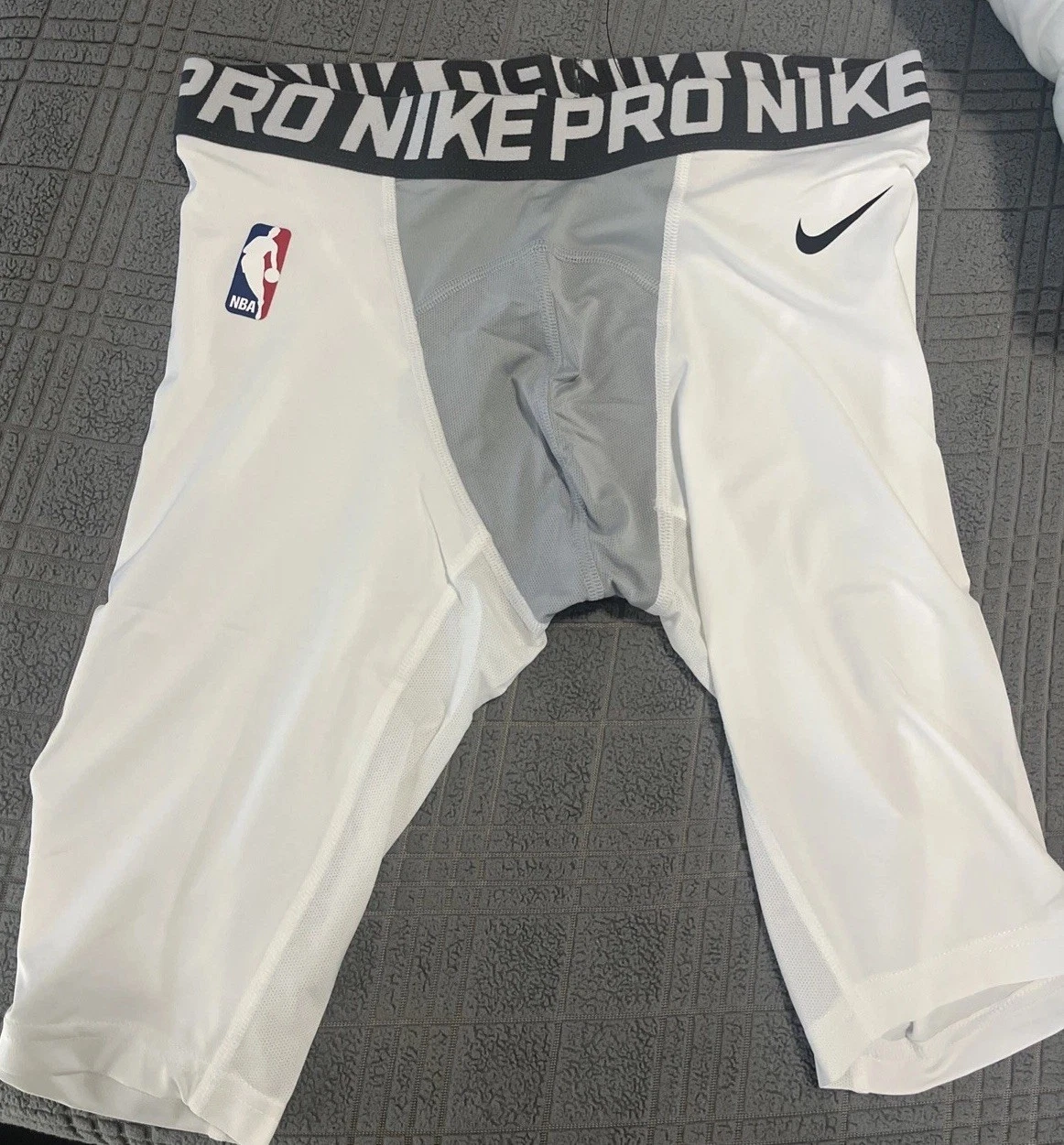 NIKE PRO NBA COMPRESSION SHORTS Player Issue 880802-101 LT, 2XLT, 3XLT