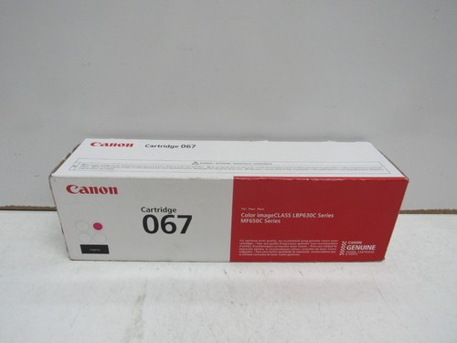 GENUINE CANON 067 (5100C001) MAGENTA TONER CARTRIDGE - 第 1/3 張圖片