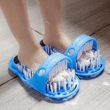 Shower Foot Scrubber Cleaner Sandal Suction Cup Massager Scrubs Brushes Pumice