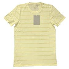 Everlane Organic Cotton Crew Tee Womens S Butter Yellow T-shirt Classic Summer