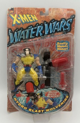 #ad 1997 Marvel Toy Biz X MEN Water Wars Hydro Blast Wolverine Figure NEW Sealed $17.54