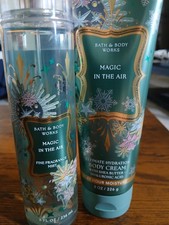 BATH  BODY WORKS / MAGIC IN THE AIR / FRAGRANCE MIST  BODY CREAM BUNDLE SET