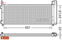 Denso DCN50123 Kondensator FüR Klimaanlage Kondensator Klimaanlage FüR Toyota