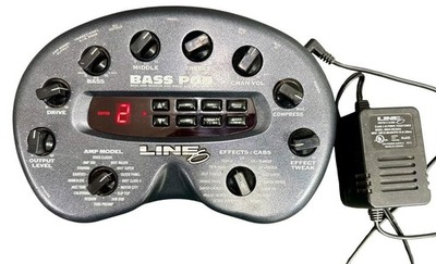 LINE 6 Bass POD Multi-Effects Processor With Original AC Adapter