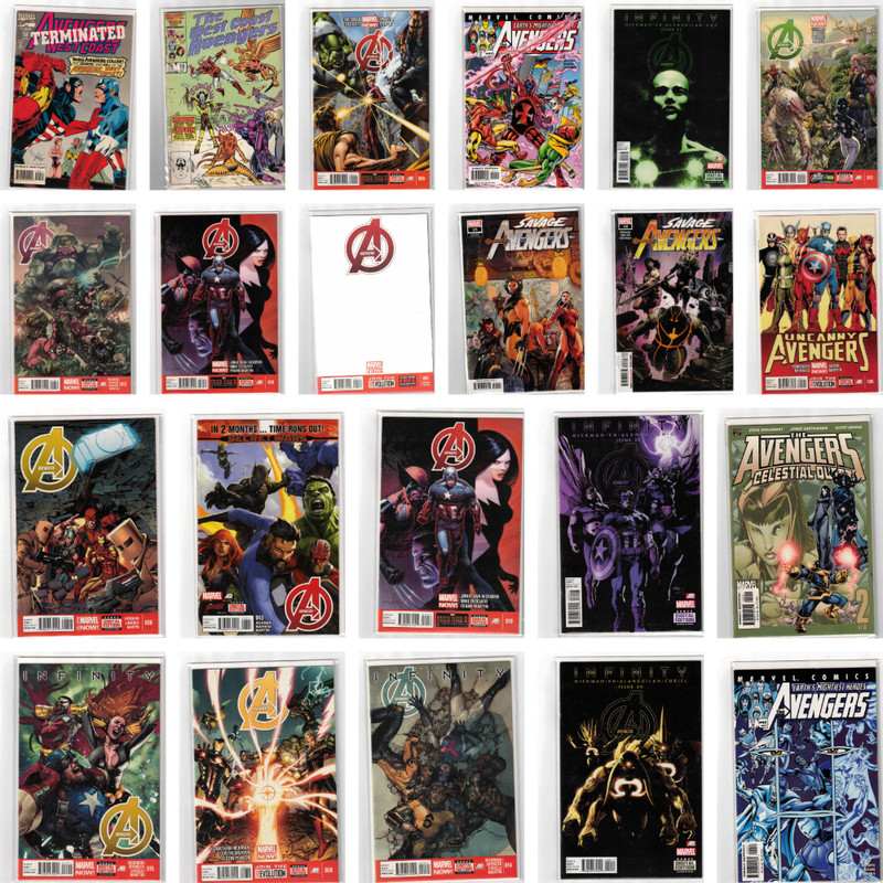 Avengers Marvel Comic Book Lot 22 Comics See Scans!