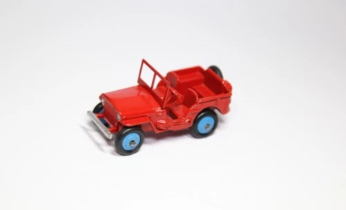 Dinky 25j Civilian Jeep - Near Mint Vintage Original 1950s Rare