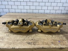 Kawasaki Ninja Zx6r Zx6 Zx636 Zx6 05 06 Oem Front Brake Calipers Gold Tokico