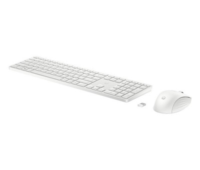 HP 655 Wireless Keyboard and Mouse Combo White