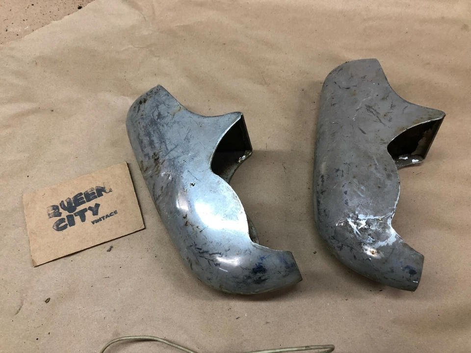 Protectores parachoques cromados Jaguar tipo S 63 64 65 66 67 68 420/Mark 2? Foto 2 de 4