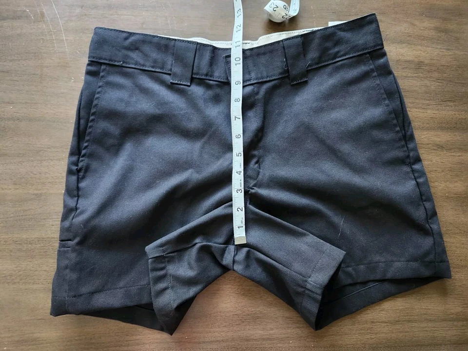 Pantalones Cortos Dickies Flex Mujer Trabajo Carga Slim Fit Tiro Alto 5' Entrepierna Talla 34 Foto 4 de 4