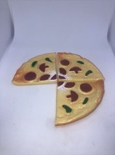 Pretend Play Food Pizza Slices 3 EA Replacement pieces VGC E21