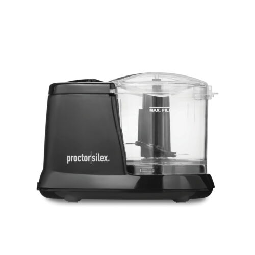 NEW 1.5 Cup Food Chopper and Mini Food Processor, Black