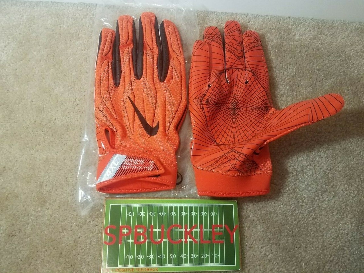 NIKE SUPERBAD 4 ADULT PADDED FOOTBALL GLOVES, NWT, ISSUED | eBay