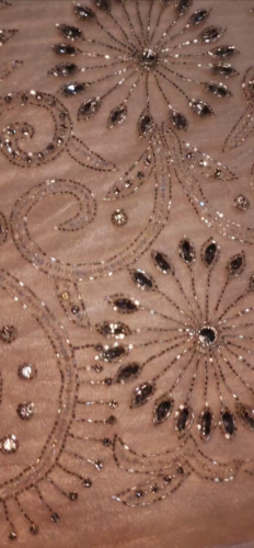 Premium Perlen Stoff für Brautkleider, Ballkleider & Couture Mode - Video 1 von 1