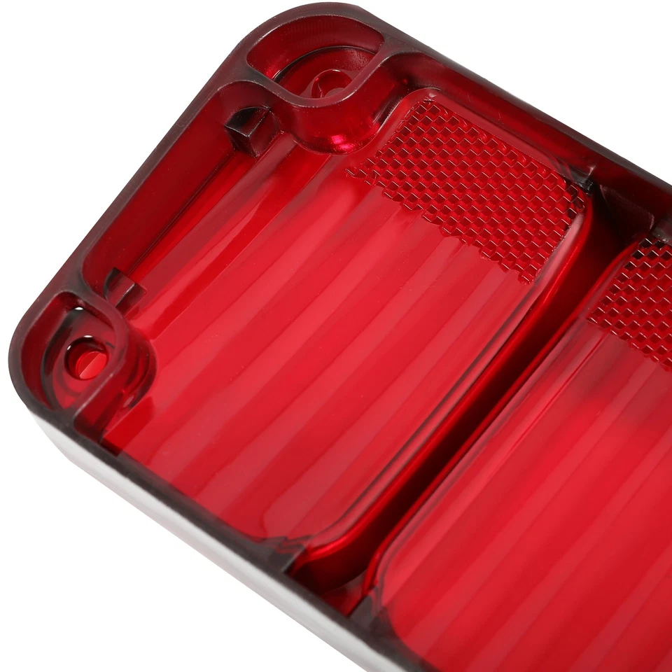 Luz trasera lámpara lente inferior L + R sin bombilla para Oldsmobile Cutlass 442 Supreme 1972 Foto 4 de 4