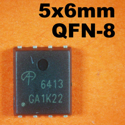 AON6413 AO6413 6413  P-Channel MOSFET  30V QFN-8