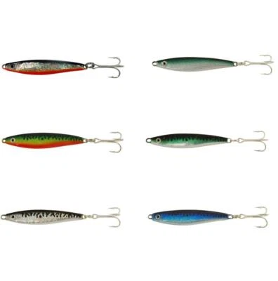 Sølvkroken Jensen Pirken Pilker 16 g-80 g fungo trota di mare zocker frecce costiere