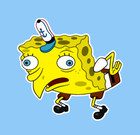 SpongeBob SquarePants Meme Sticker Decal