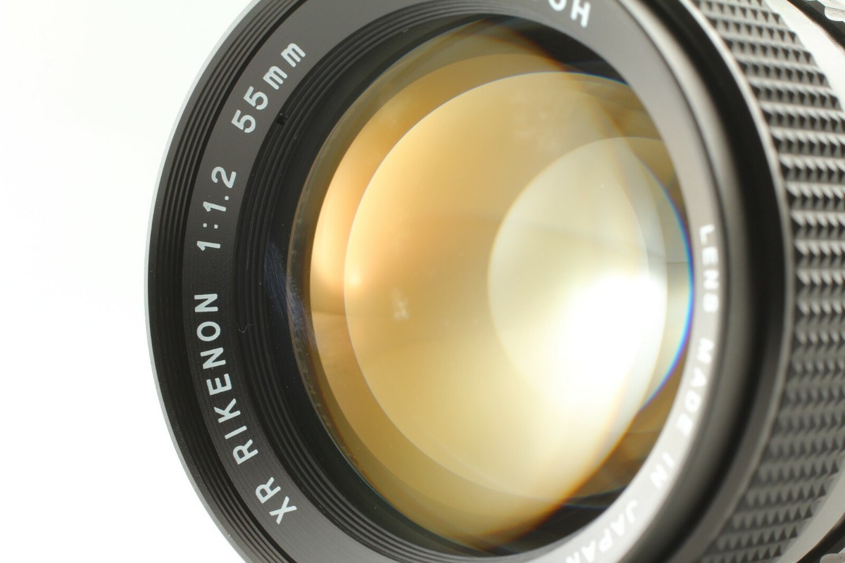 NEAR MINT-* Ricoh XR Rikenon 55mm F1.2 Pentax K PK Mount MF