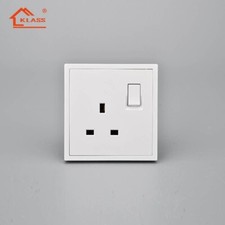 Switch Socket Scrawlles Wall Plug 13A UK Double&Single 2 Gang High Quality 