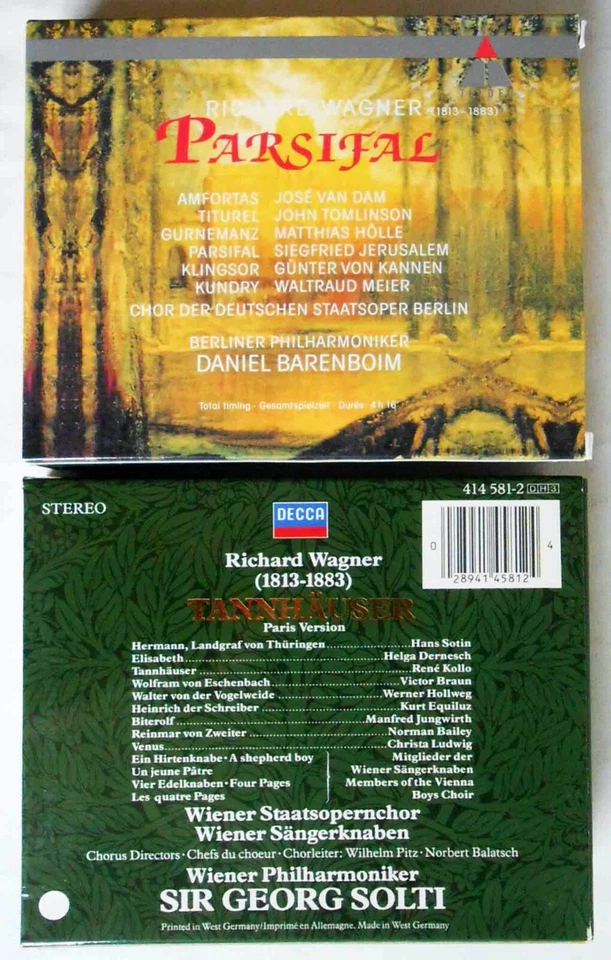 6 CD Boxen Richard Wagner (Teldec) insg. 21 CD´s - Sammlung - - Bild 4 von 4