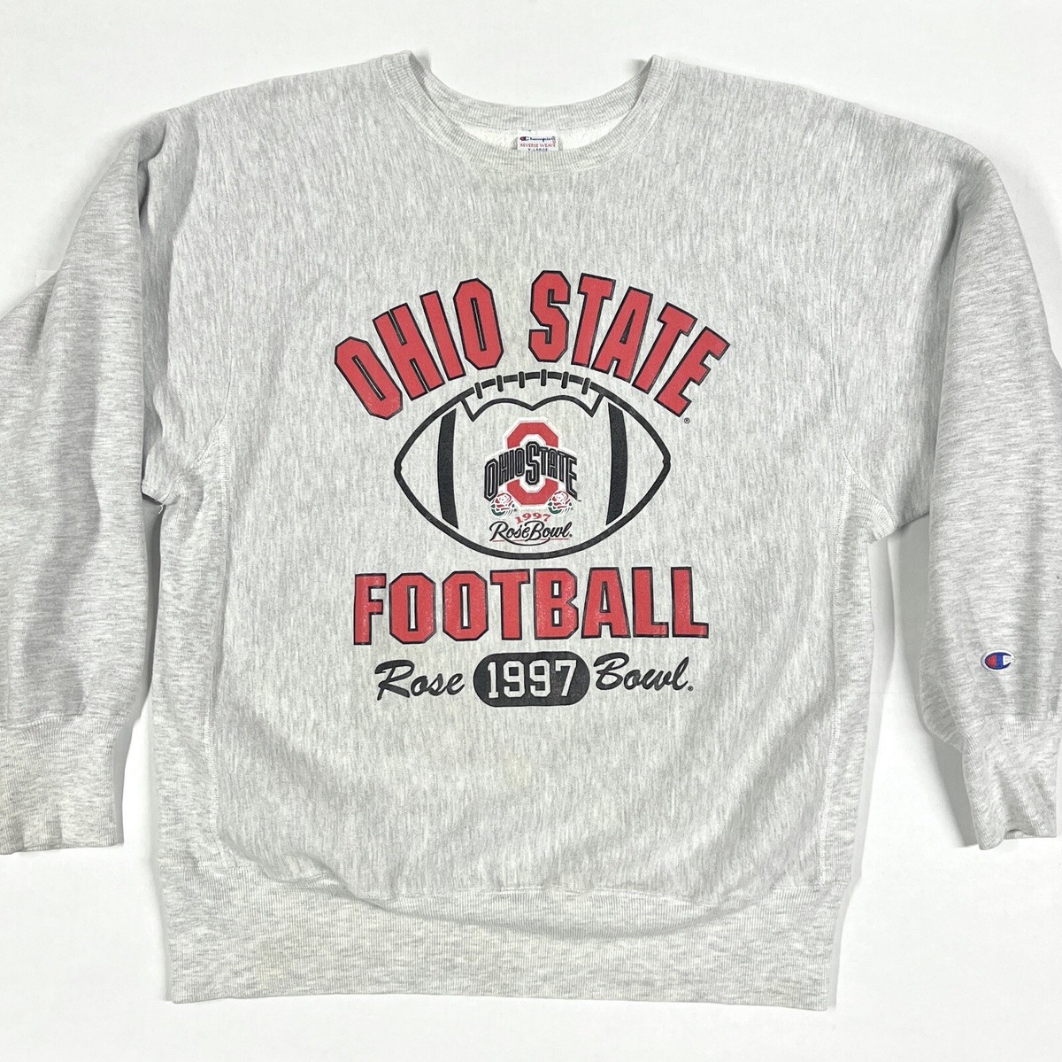 y*u様 Champion Reverse Weave Ohio State X VTG Champion Reverse Weave 1997 Rose Bowl Ohio State Sweatshirt Sz