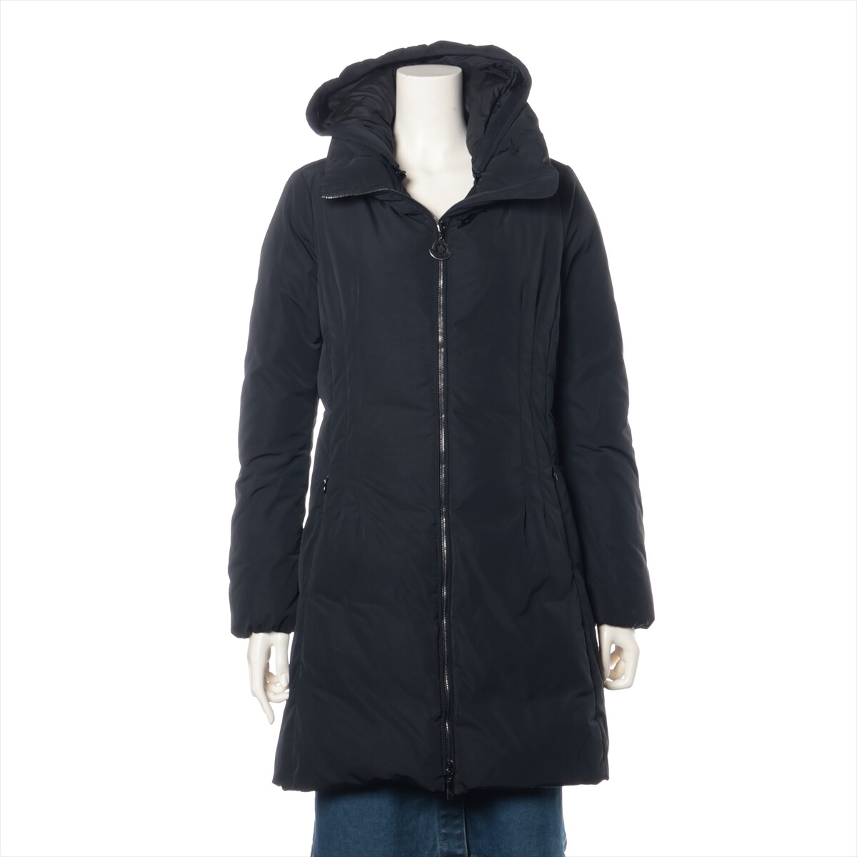 Moncler RENNE Polyester Down coat 0 Ladies' Black Detachable Moncler RENNE Polyester Down coat 0 Ladies' Black Detachable