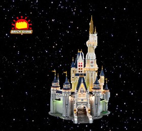 Brick Shine - Light Kit for LEGO The Disney Castle 71040