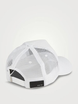 帽子 AMIRI A Dagger Cotton Trucker Hat Amiri Black Bandana Reconstructed Dagger Cap Amiri