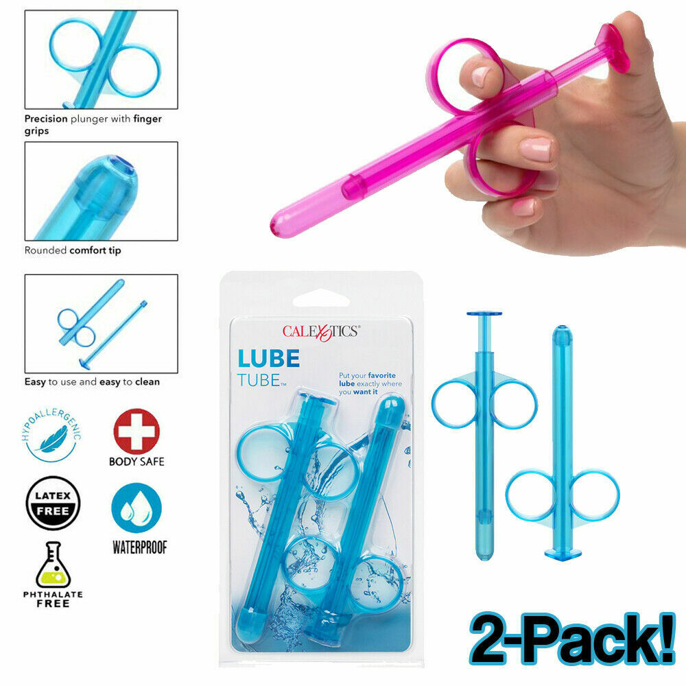 2-Pack Lube Tube Personal Anal Lubricant Applicator Syringe Shooter  Launcher USA | eBay