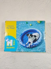 Inflatable Puncture Resistant Puppy Dog Floating Pool Pet Float 36" X 28" New
