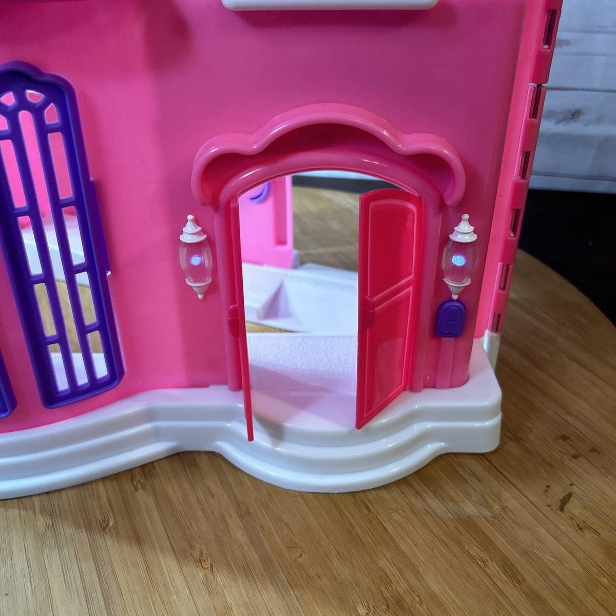 Fisher-Price Doll House w/ Lights & Doorbell Sounds Pink & Purple