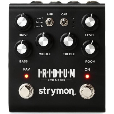 Strymon Iridium Stereo Amplifier Simulator & IR Cab Effect Pedal - New